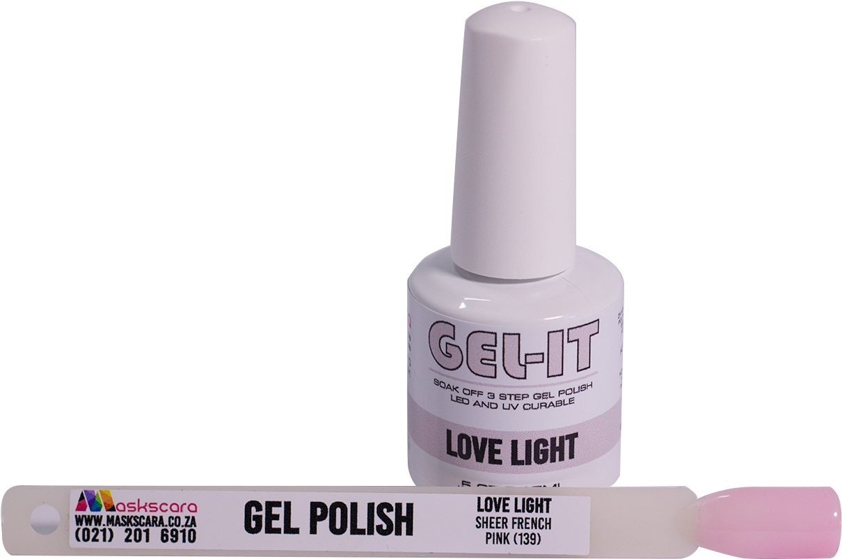 Love Light - Gel It Mountbatten Pink (1890x1417), Png Download