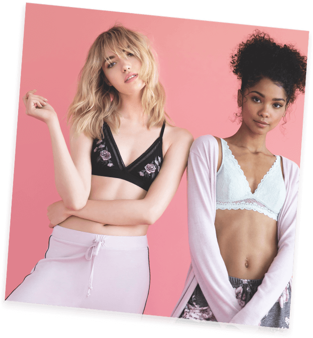 Shop For Casual Floral Pj's Online (634x683), Png Download