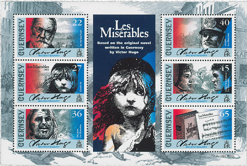 Victor Hugo Birth Bicentenary - Alain Boublil Claude-michel Schönberg: Les Misérables (1000x661), Png Download