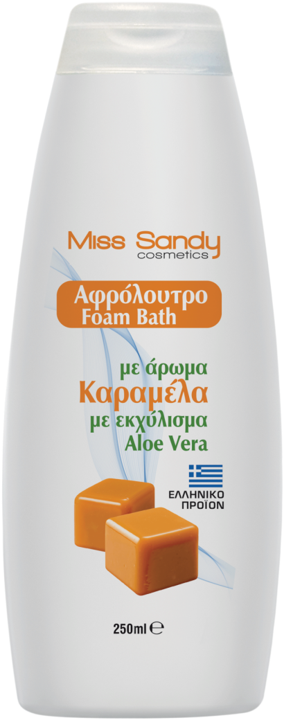 Miss Sandy Bubble Bath 250ml & 500ml Shower Gels - Hair Care (1100x1100), Png Download