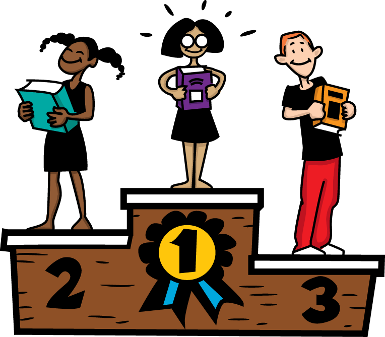 Kids On A Podium - Kids On Podium Png (764x669), Png Download