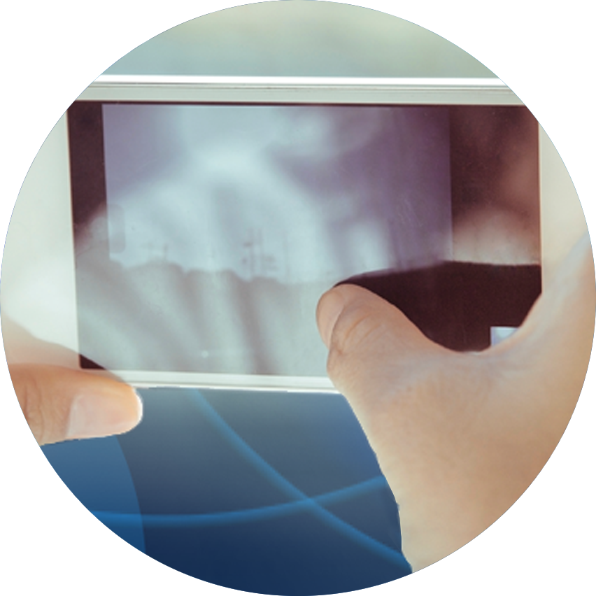 Mobile -circle - Mirror (852x852), Png Download