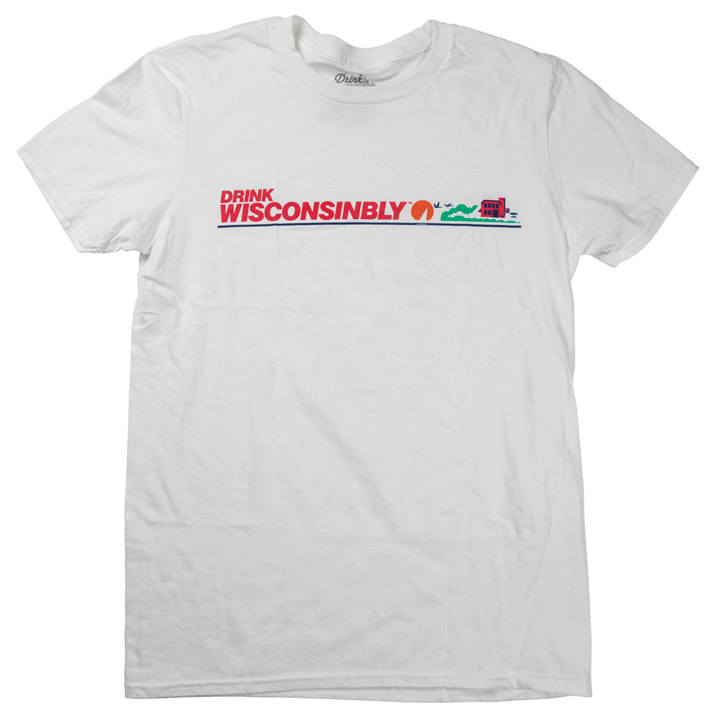 Drink Wisconsinbly License Plate T-shirt - T Shirt Femme Pop (1023x1024), Png Download