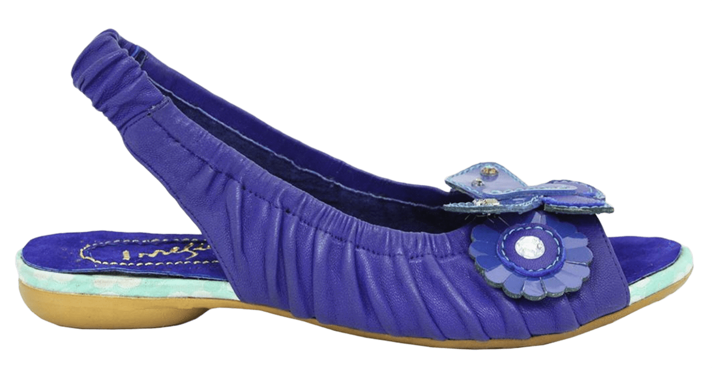 Irregular Choice, Love Birds, Blue, Elastic Sling Back - Irregular Choice Love Birds In Blue (1400x1400), Png Download