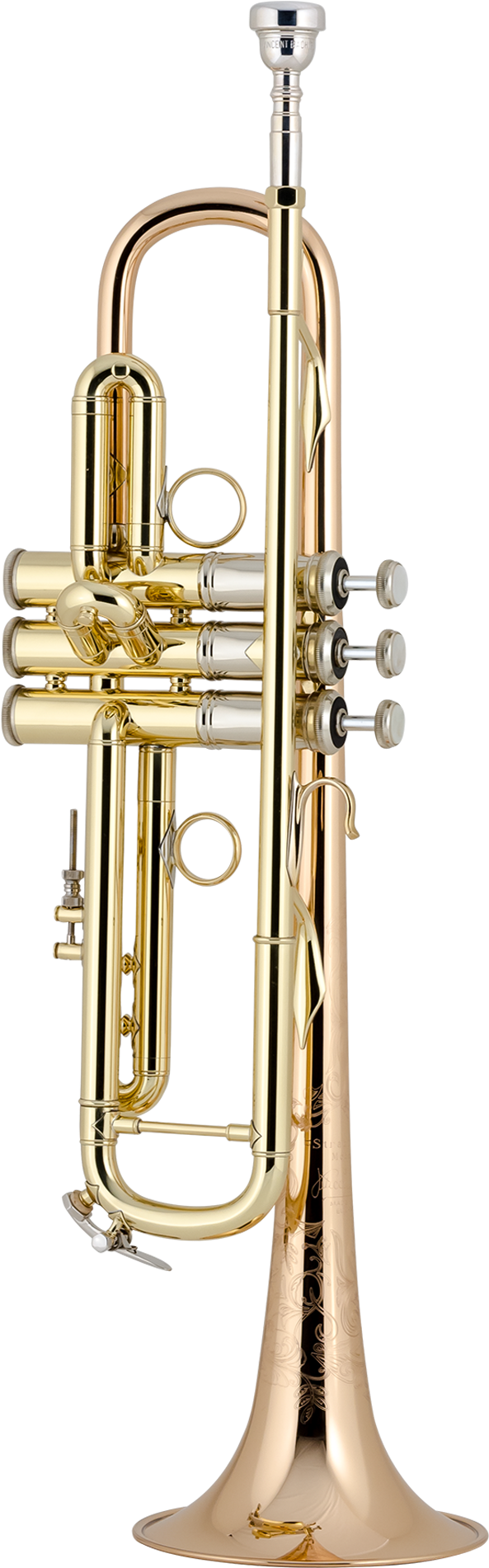 Bach Professional Model Lr19043b Bb Trumpet - Trompeta Vincent Bach (700x2000), Png Download