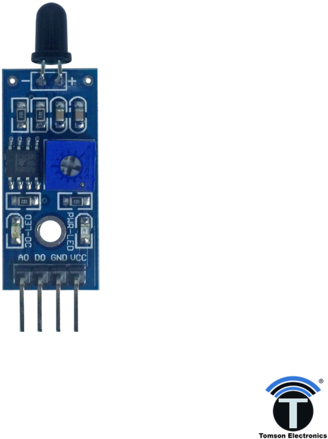 Flame / Ignition Source Detection Sensor Module - Detection (580x580), Png Download
