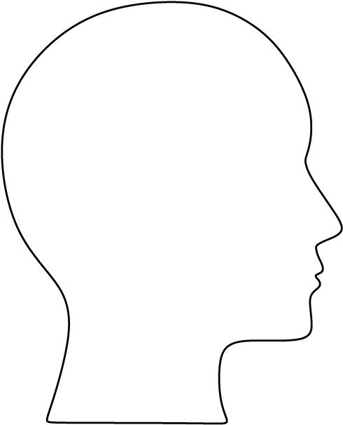 Cut Out The Shape And Use It For Coloring, Crafts, (550x712), Png Download