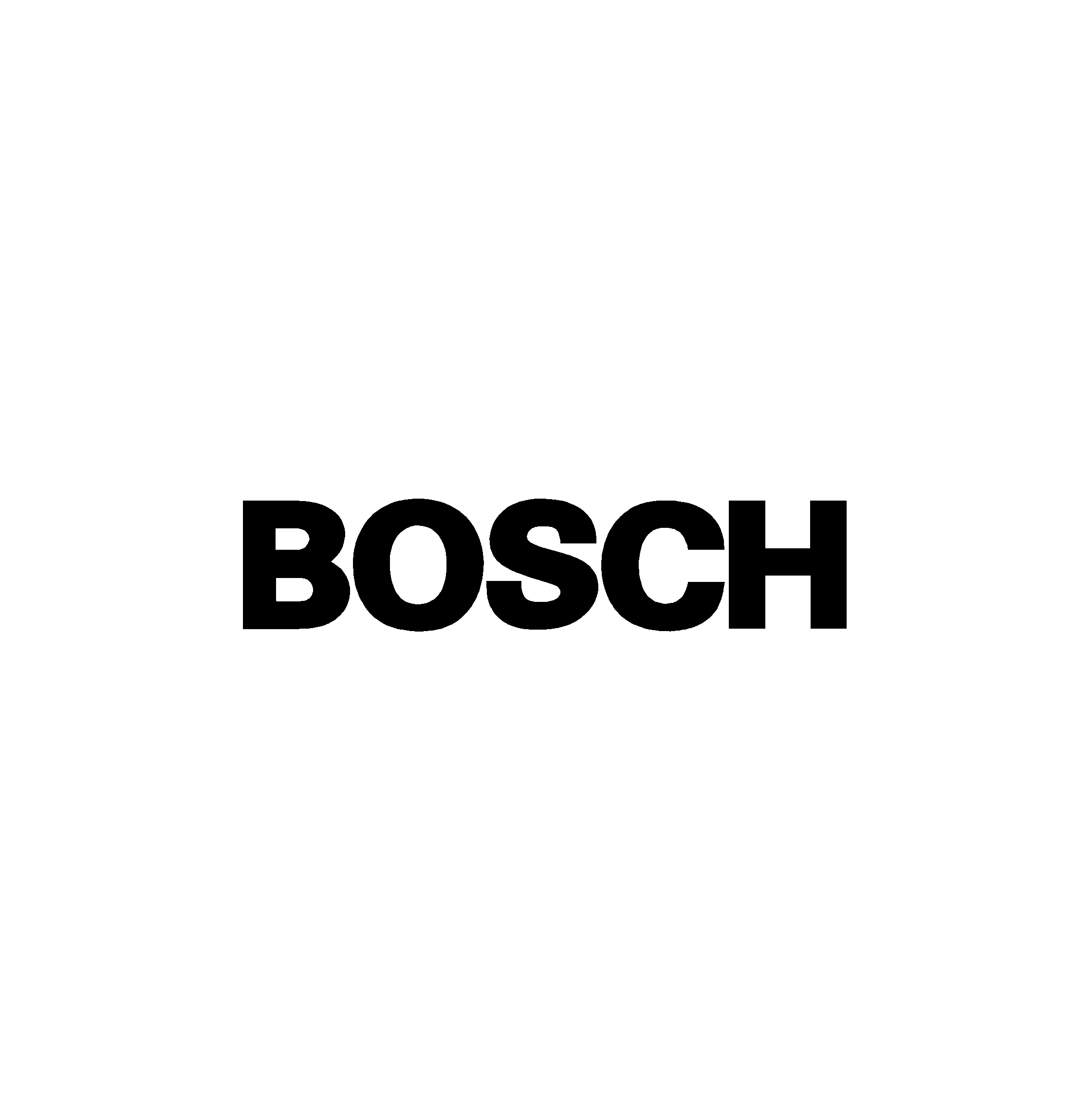 Bosch Service Logo Black And White - Robert Bosch Gmbh (2400x2400), Png Download