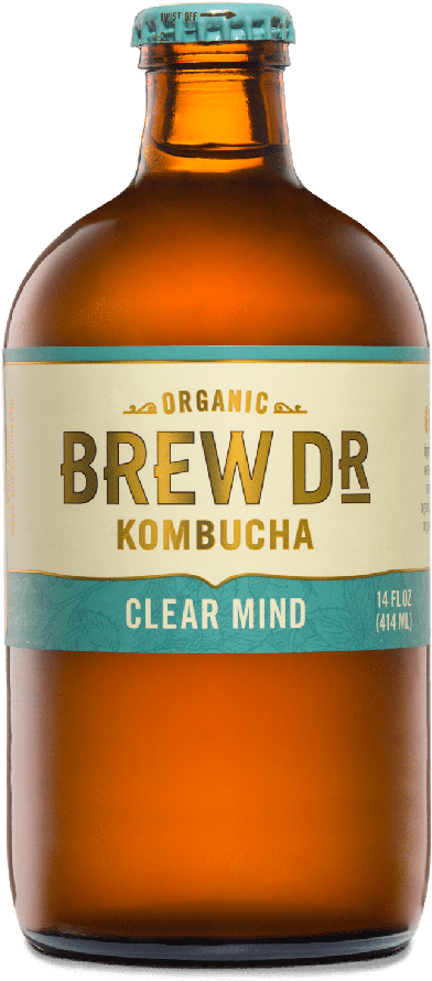 Brew Dr - Kombucha - Clear Mind - Brew Dr Mint Lemonade (1242x1242), Png Download
