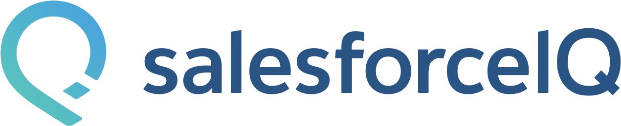 File - Salesforceiq Logo - Svg - Salesforce Iq Crm (1280x273), Png Download