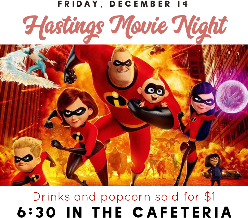 Hpg Movie Night - Incredibles 2 Iphone 10 (800x800), Png Download