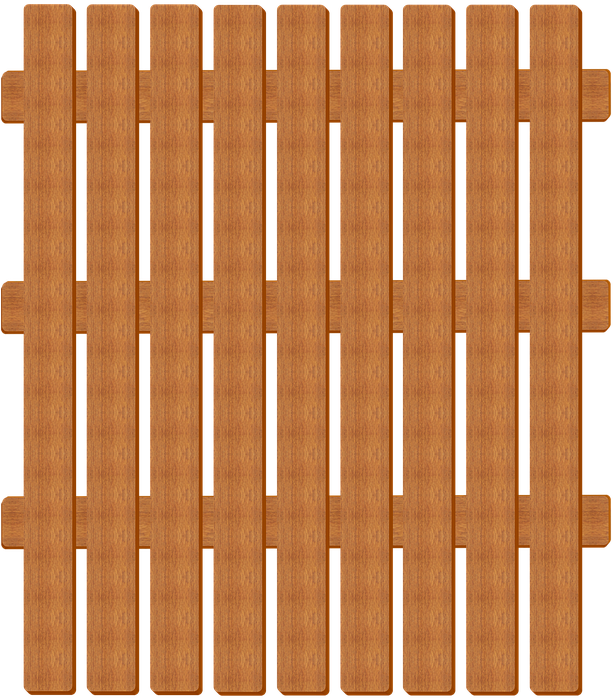 Fence Png 15, Buy Clip Art - Wooden Slats Png (612x720), Png Download