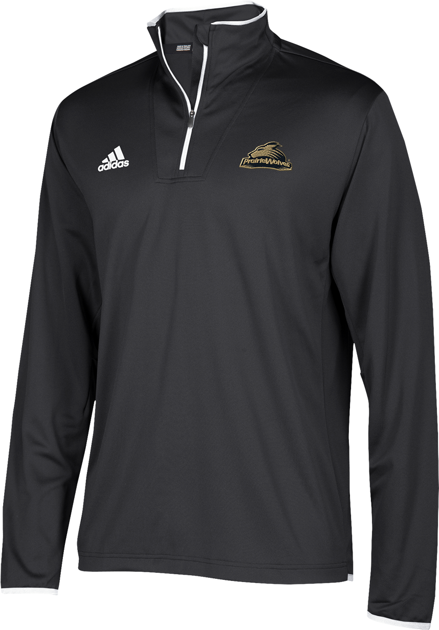 Team Iconic Knit Long Sleeve 1 4 Zip Adidas (888x1250), Png Download