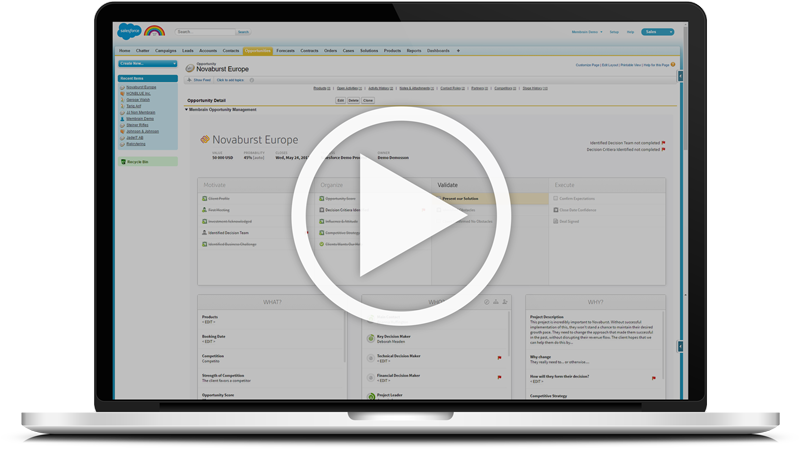 Membrain's Award-winning Software - Opportunity Management (800x450), Png Download