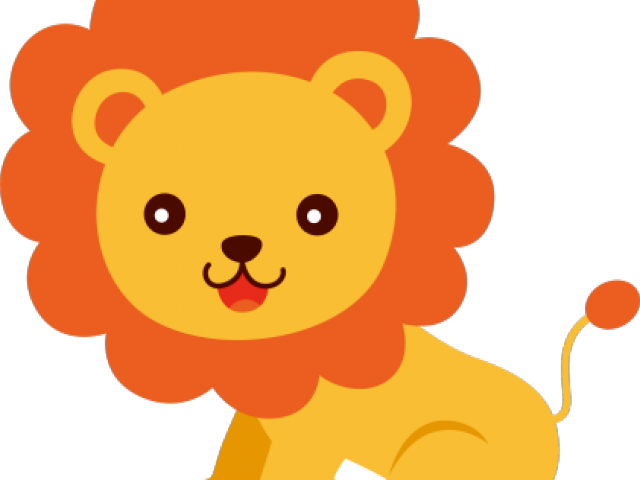 Transparent Baby Lion Cartoon (640x480), Png Download