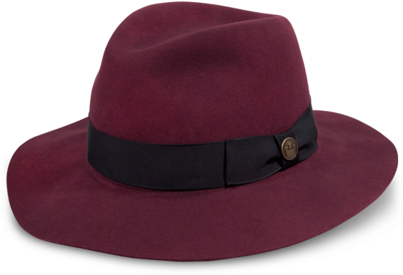 County Line Wool Fedora Hat - Fedora (600x600), Png Download