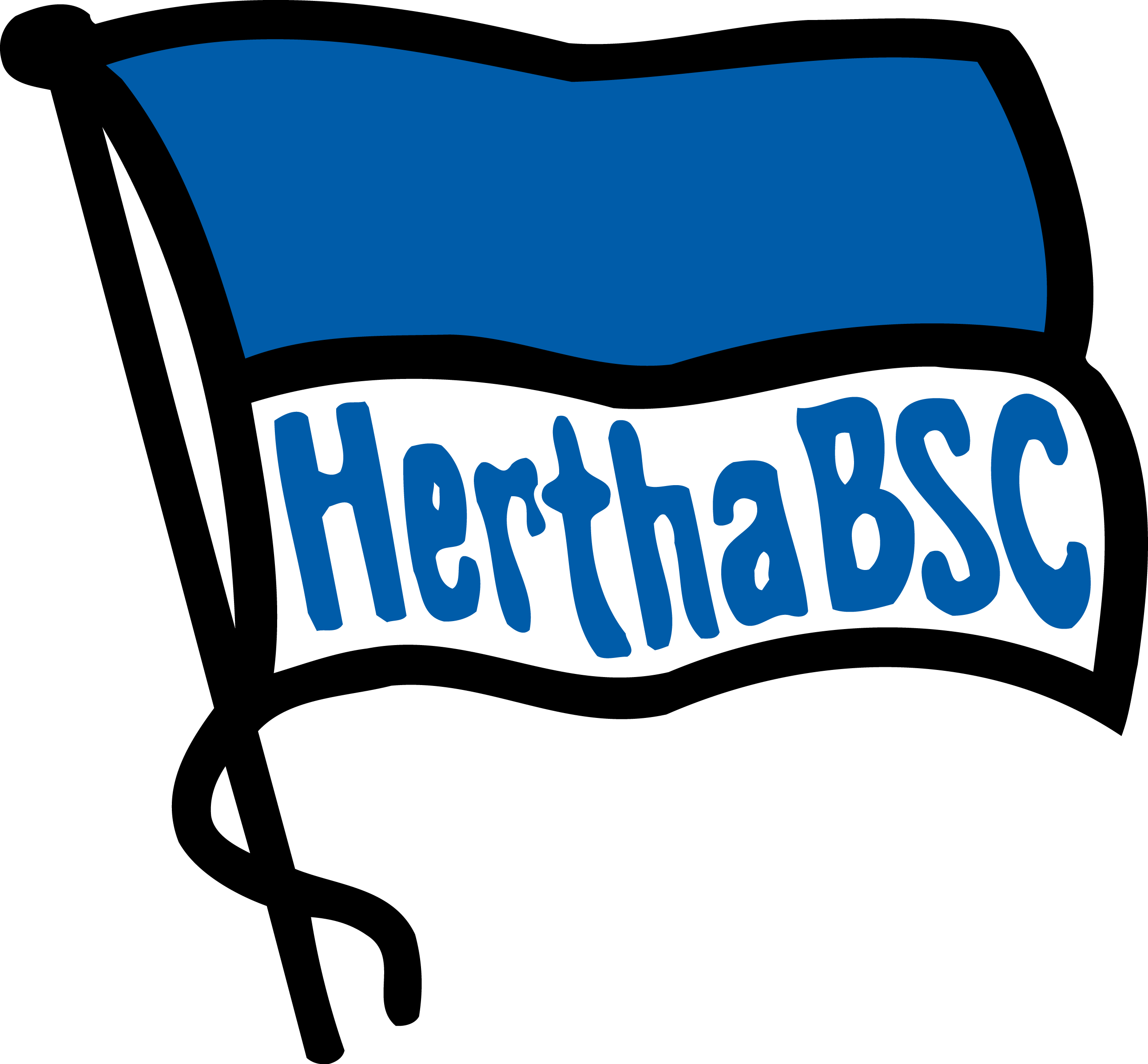 Cheap Udinese Calcio Football Club On Embroidered - Hertha Berlin Logo (2585x2395), Png Download