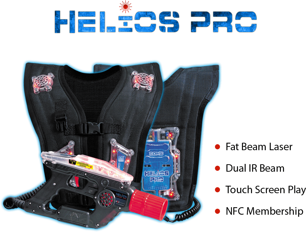 Laser Tag Equipment Helios Pro - Helios Laser Tag (1150x900), Png Download