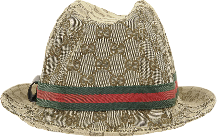 Download Guccifedora Fedora Guccihat Report - Gucci Hat Transparent  Background PNG Image with No Background 