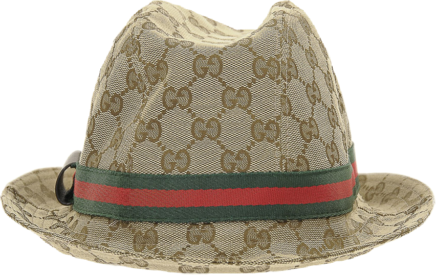 Guccifedora Fedora Guccihat Report - Gucci Hat Transparent Background (852x539), Png Download