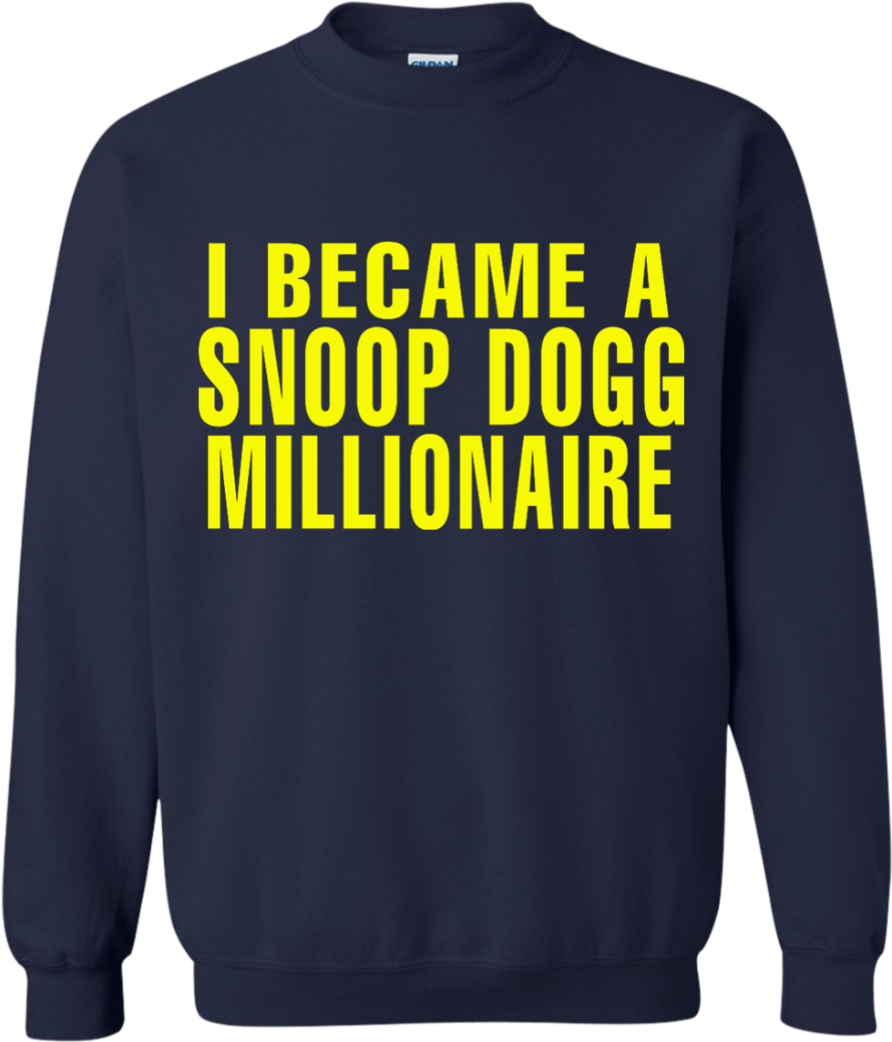 Snoop Dogg No Shirt, Hoodie, Long Sleeve - Funny Carpenter Shirt (1155x1155), Png Download