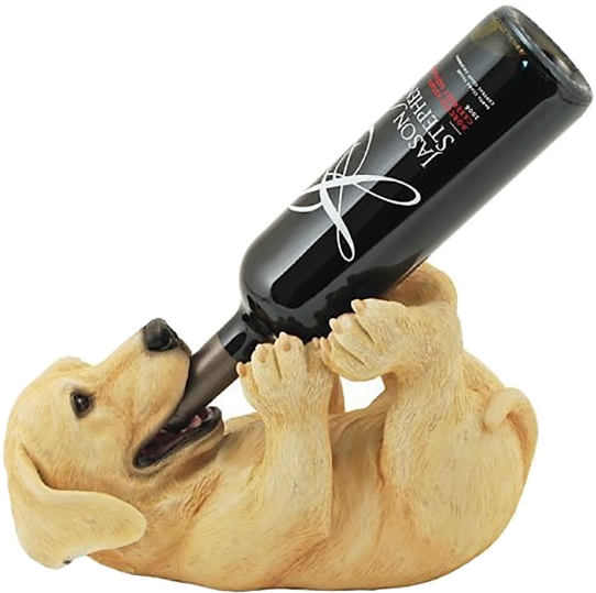 Christmas Gifts For Dogs - Wine Bottle Holder Funny (800x717), Png Download