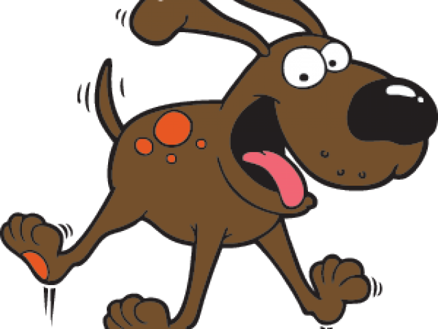 Funny Dog Cartoon Pictures - Crazy Cartoon Dog (640x480), Png Download