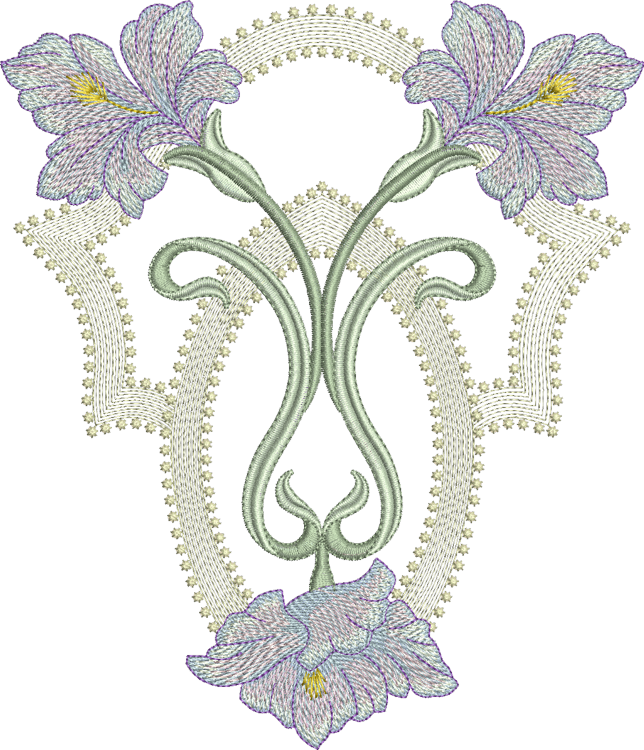 Embroidery (644x750), Png Download