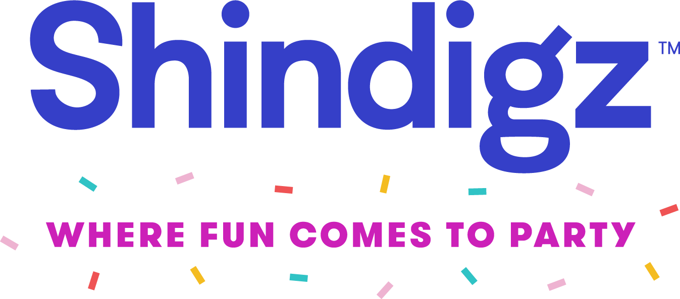Shindigz Rgb Vertical Lockup2x - Shindigz Logo (1347x593), Png Download
