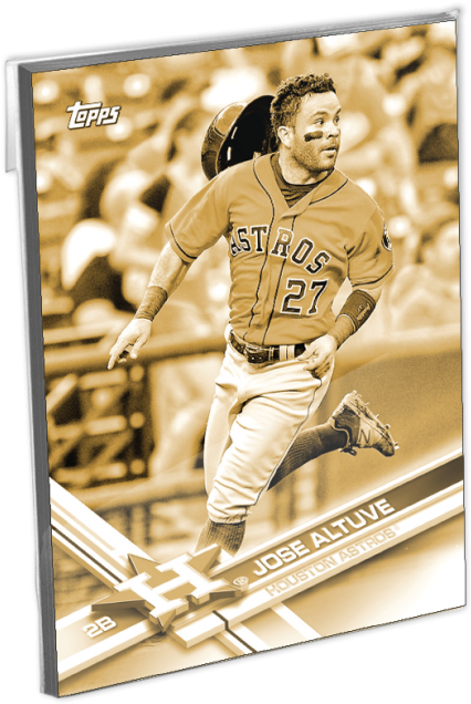 Houston Astros - Houston Astros 2016/17 Team Set Baseball Trading Cards (1440x975), Png Download