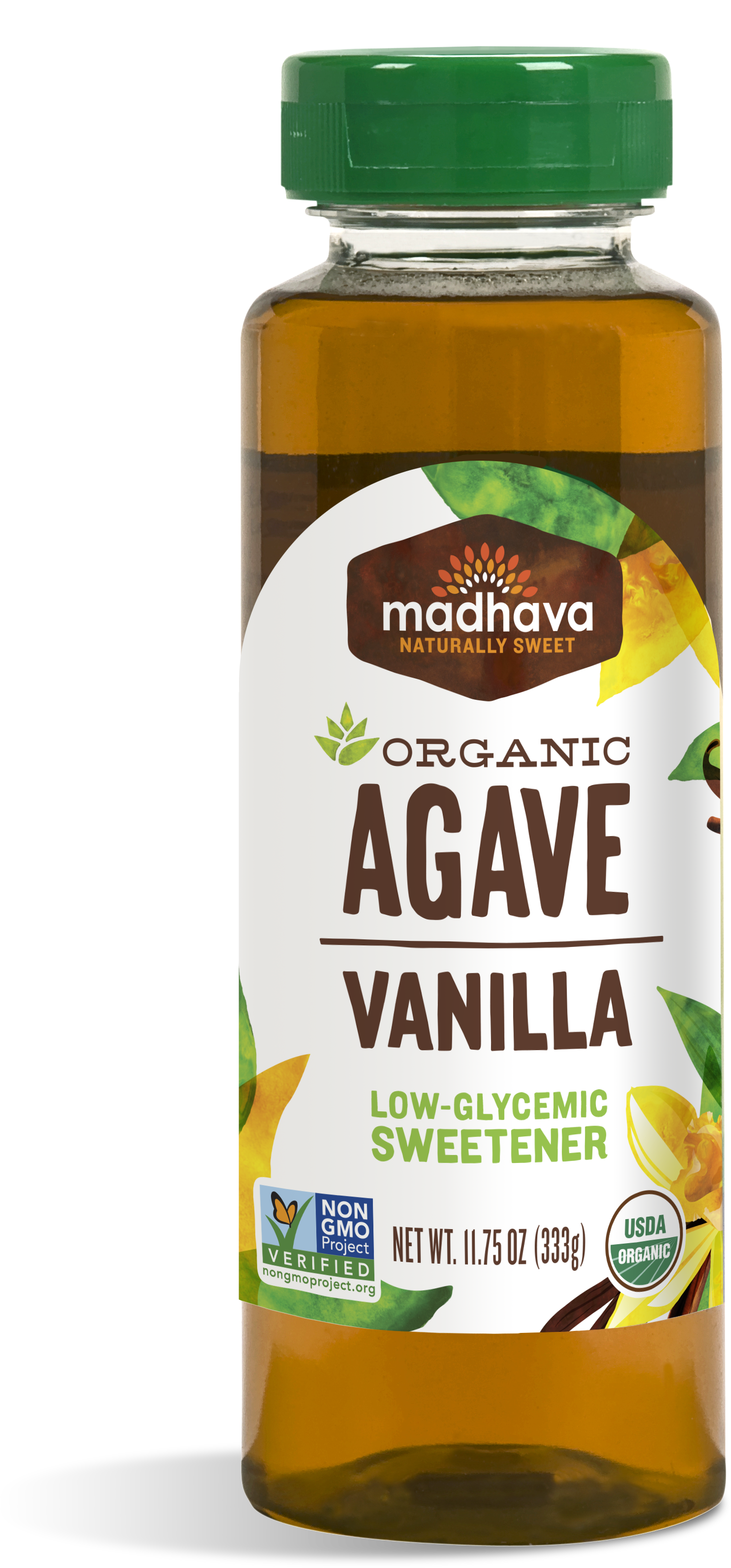 Organic Agave Nectar Vanilla - Madhava Maple Flavored Agave Nectar - 11.75 Oz. (2475x3272), Png Download