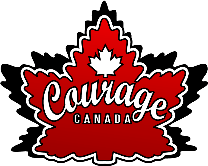 Blind Hockey Puts Rivals On Same Side Of Puck Zoomed - Courage Canada (800x800), Png Download