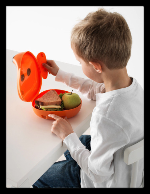 Ikea Lunch Box - Ikea Pojemnik Na Kanapki (489x631), Png Download