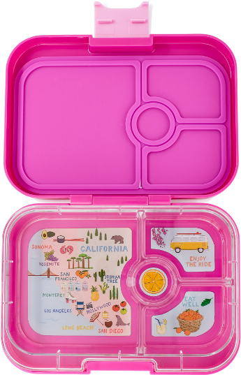 Panino Lunch Box - Yumbox Panino Malibu Purple (600x600), Png Download