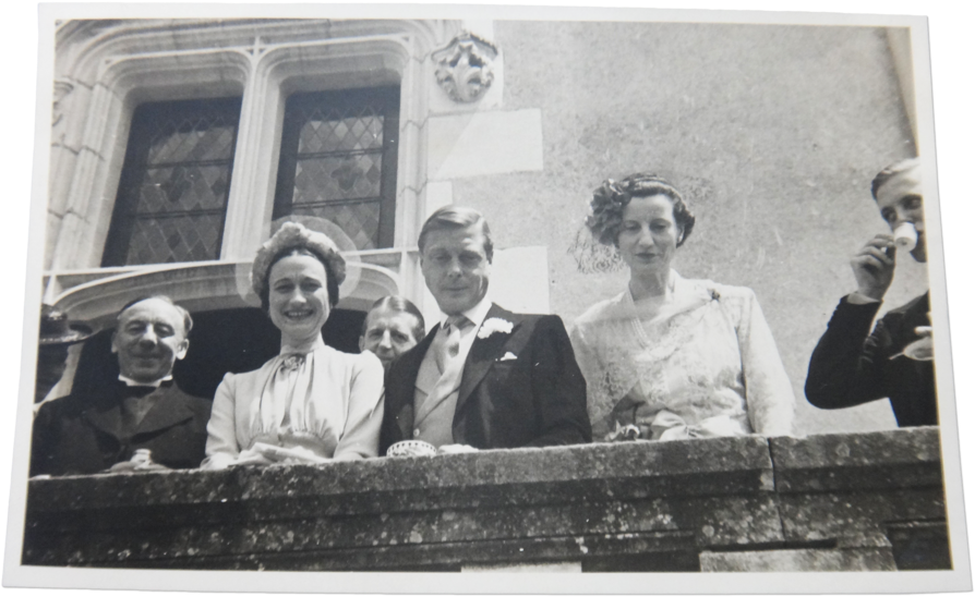 See Rare Photos From Inside Edward Viii's Controversial - Herman Rogers Wallis Simpson (914x590), Png Download