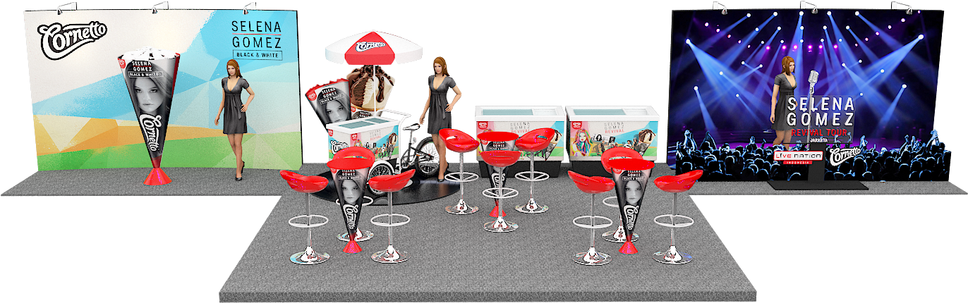 Selena Gomez Concert - Banner (1400x933), Png Download