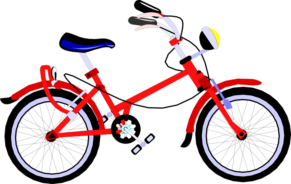 Similar Images For Cartoon Bike - Bike Clipart Png (960x608), Png Download