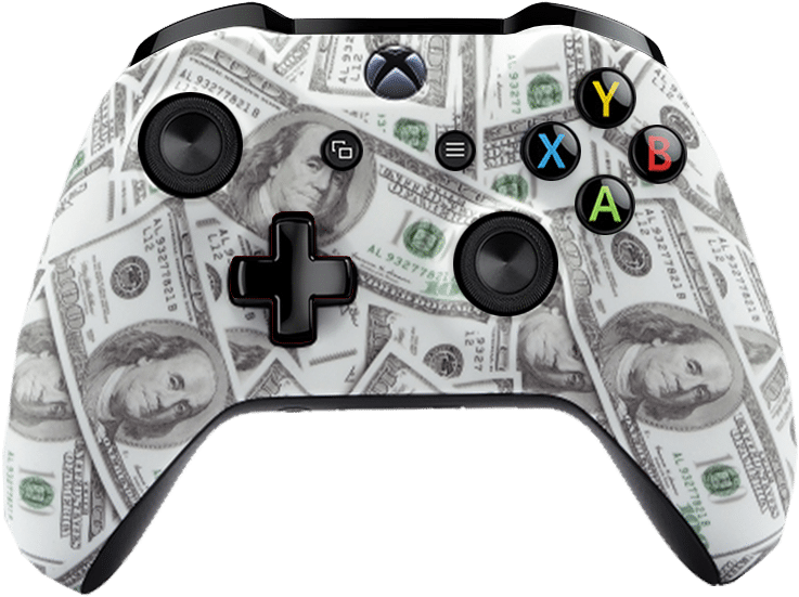 Our Preview Feature Is A Representation Of Your Actual - Money Xbox One Controller (794x576), Png Download