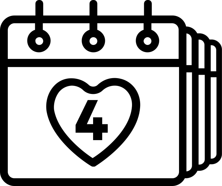 Sent Every 4 Months - Wedding (713x600), Png Download