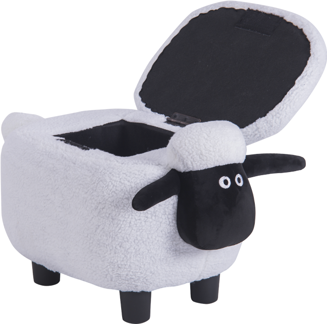 Stool - White Sheep - Sheep (800x800), Png Download