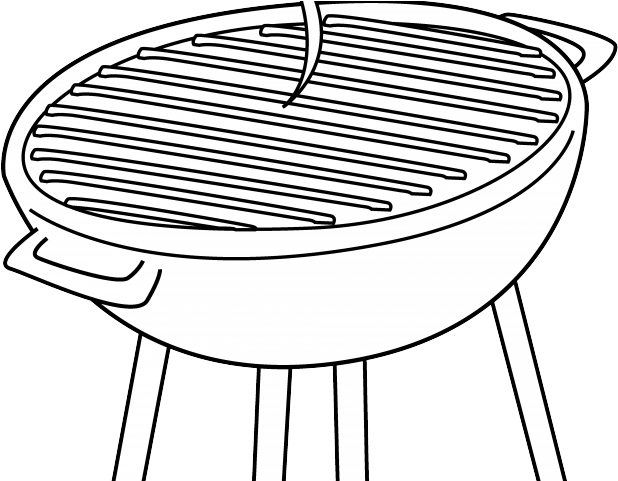 White Grill Cliparts - Barbecue Grill (640x480), Png Download