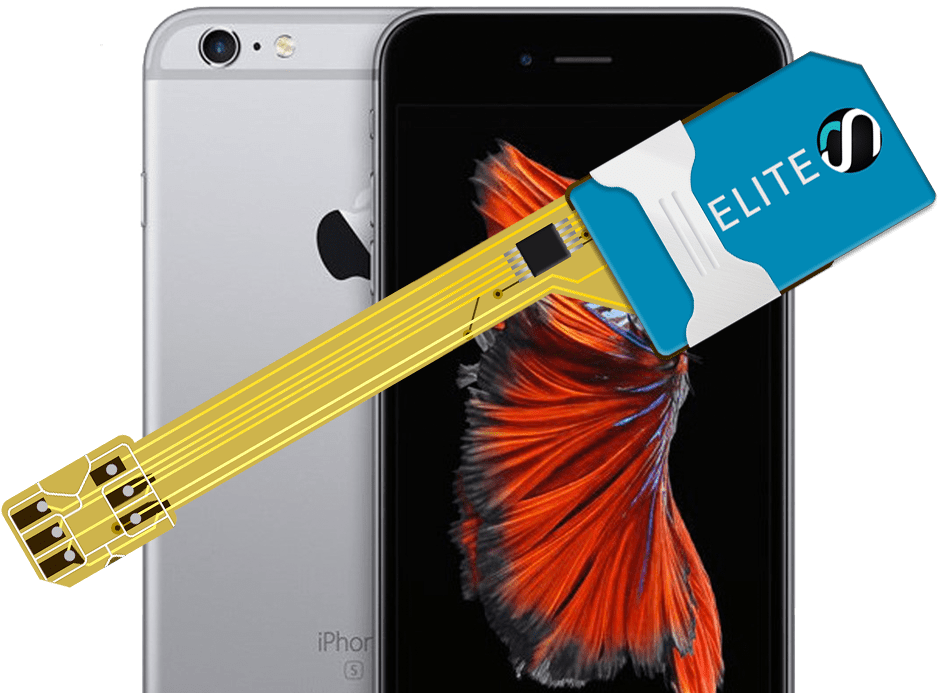 Magicsim Elite - Iphone 6s - Iphone X Dual Sim (1000x720), Png Download