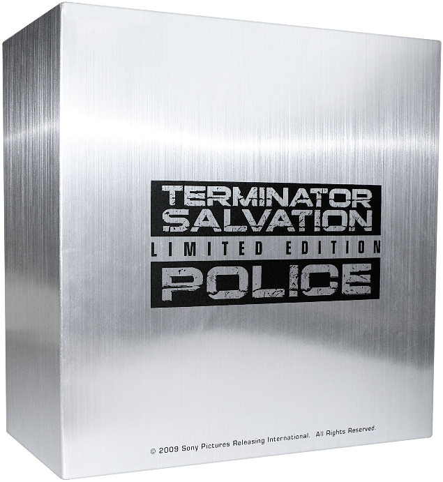 Police Trooper Terminator Salvation Box Set - Terminator Salvation: Machinima (dvd) Min: 74/dd5.1/ws (726x707), Png Download