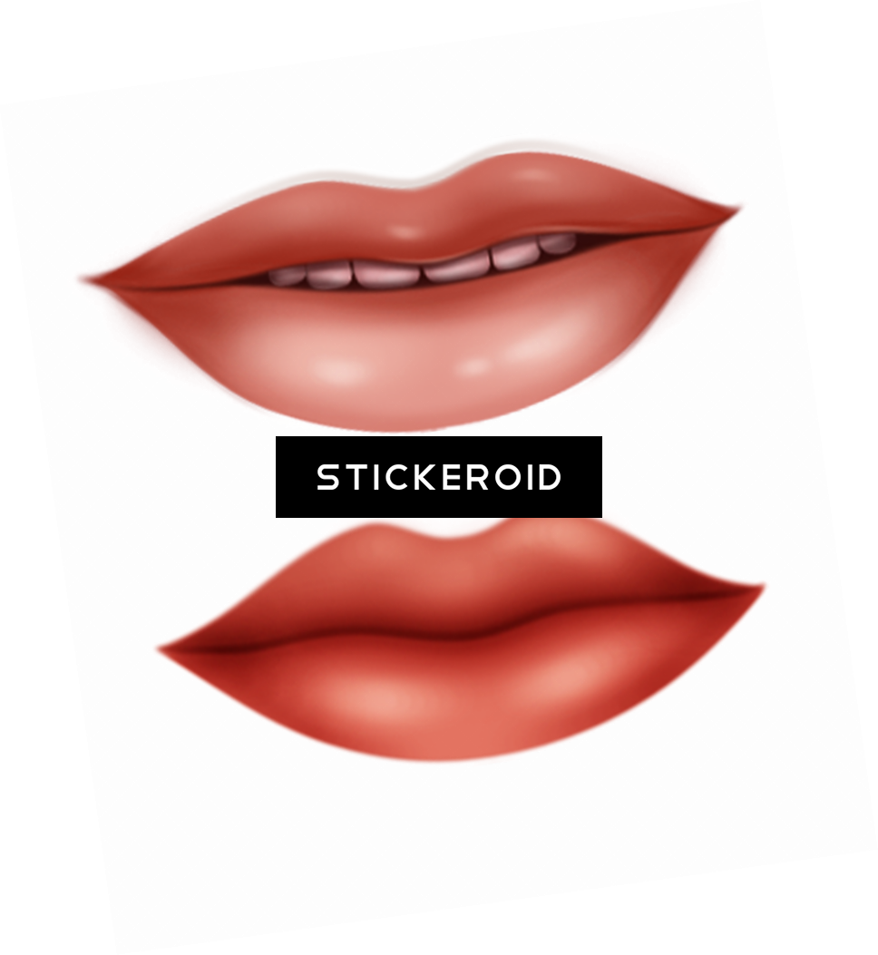 Lips - Lip Gloss (968x1053), Png Download