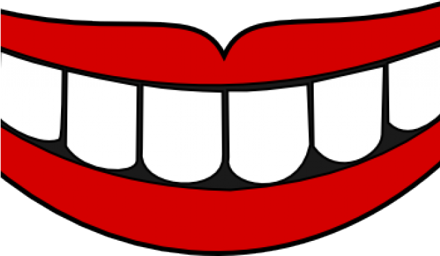 Lips Clipart Smoking - Mouth Smile Clip Art (640x480), Png Download