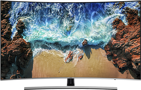 Image For Samsung Led 4k Uhd Curved Television 65" - Samsung 65 Nu7179 Uxzg (519x804), Png Download