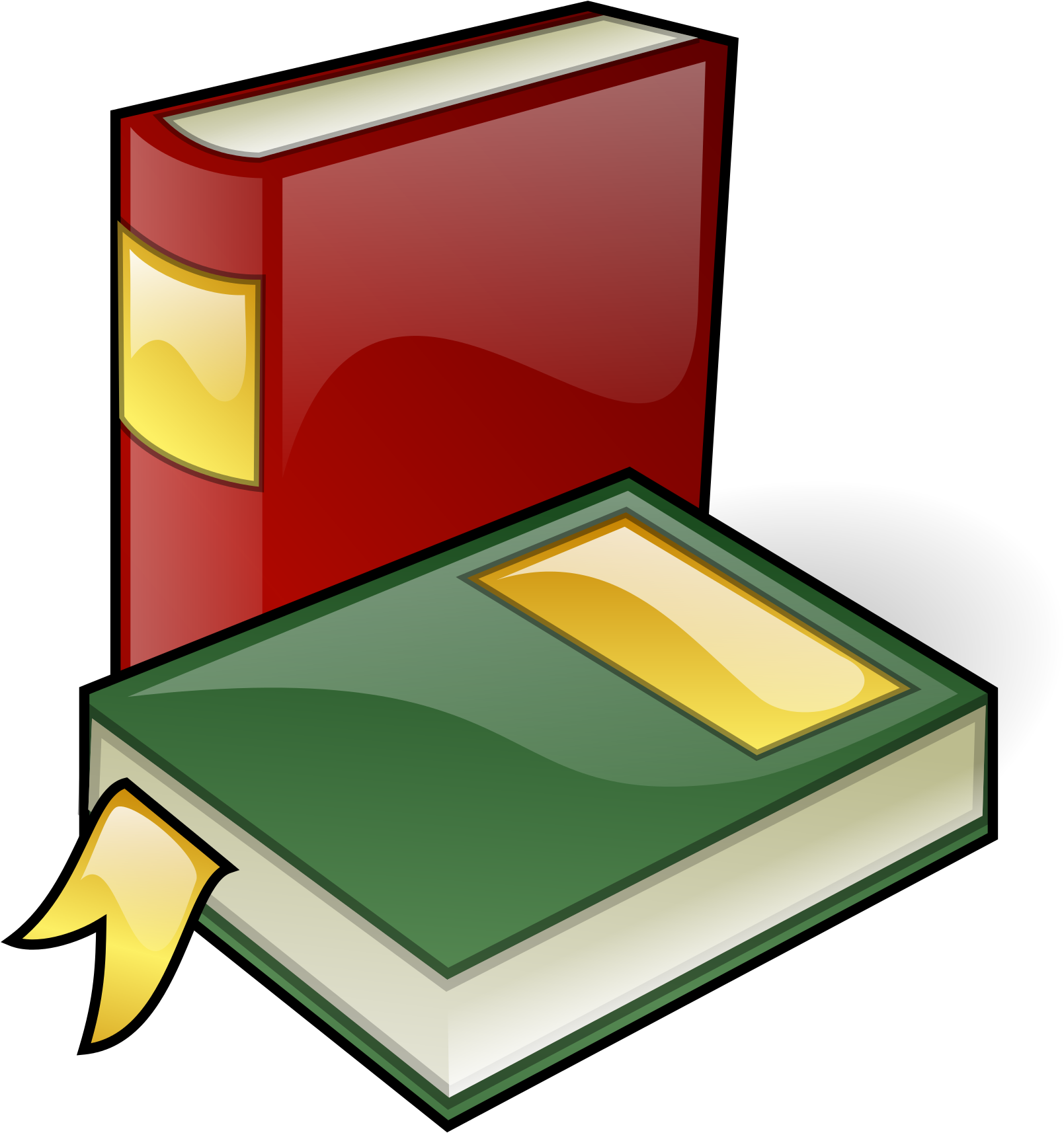 Open - 2 Books (2000x1773), Png Download