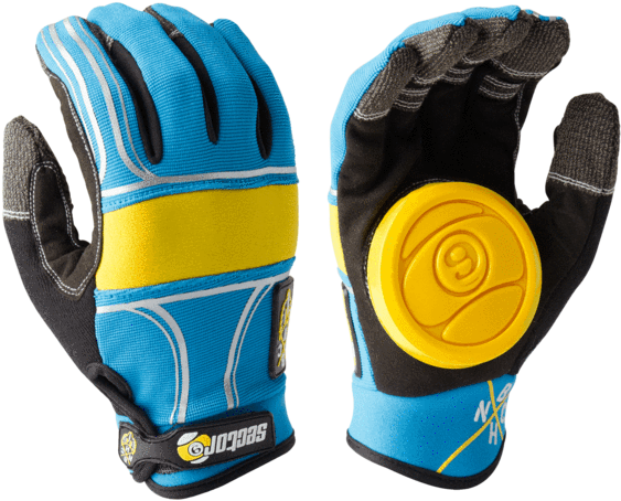 Bhnc Slide Gloves - Sector 9 Bhnc Slide Gloves L/xl-blue (600x600), Png Download