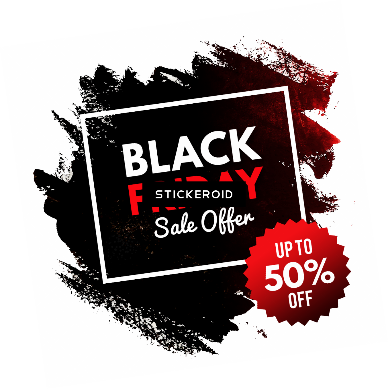 Black Friday - Discounts And Allowances (1354x1355), Png Download
