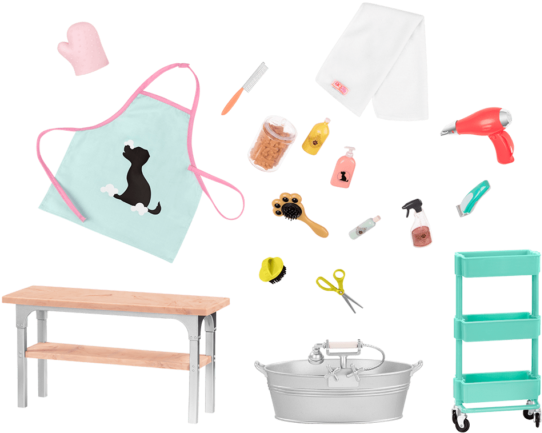 our generation pet grooming set
